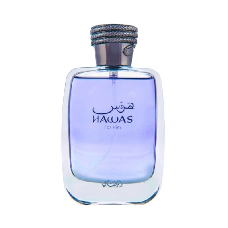 عطر رصاصي حواس للرجال او دي بارفان 100 مل