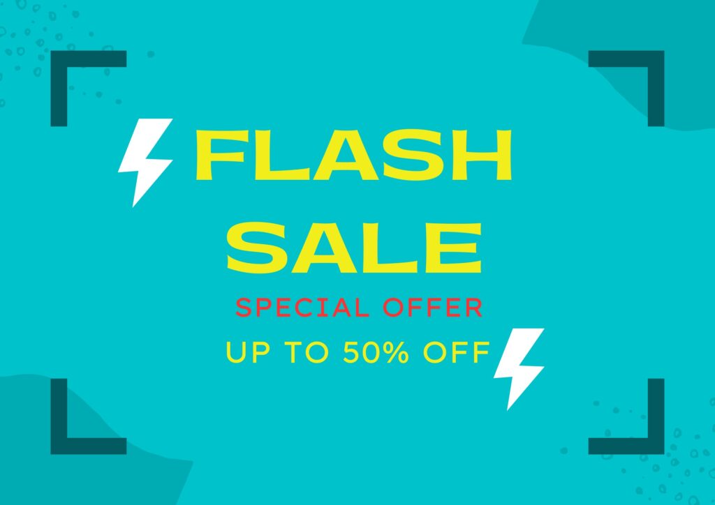 Blue Flash Sale